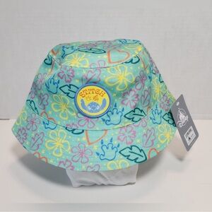 Disney Stitch Blue and Yellow Bucket Hat